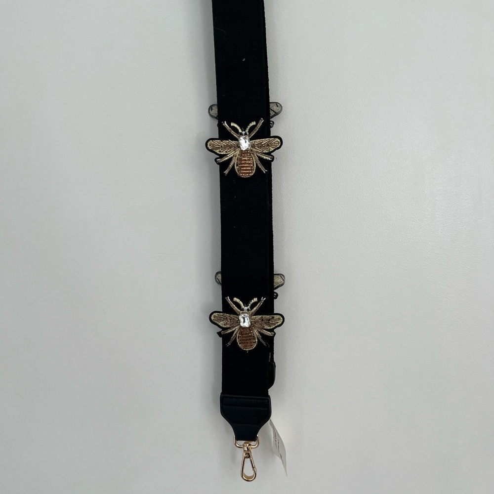 Bejeweled Honey Bee Crossbody Strap NWT